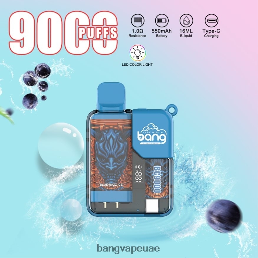 Bang Vape Box BC9000 مملوءة مسبقًا 16 مل يمكن التخلص منه - Bang Box Vape Flavors RLB6JT6