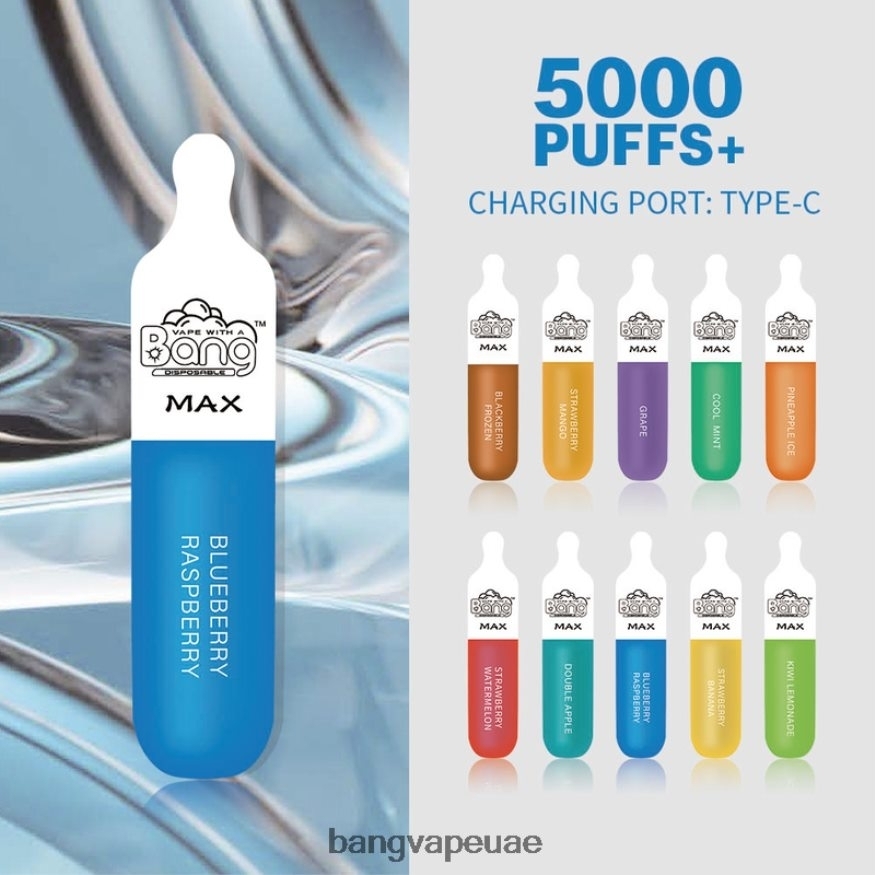 Bang Vape Max 5000 نفخة بار يمكن التخلص منه - Vape Gang Shop RLB6JT10