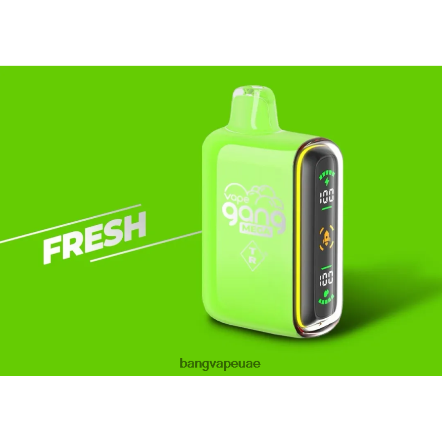 Vape Gang MEGA 20.000 نفخة من السجائر الإلكترونية (علبة بها 5 عبوات) طازج - Bang Vape Price RLB6JT53