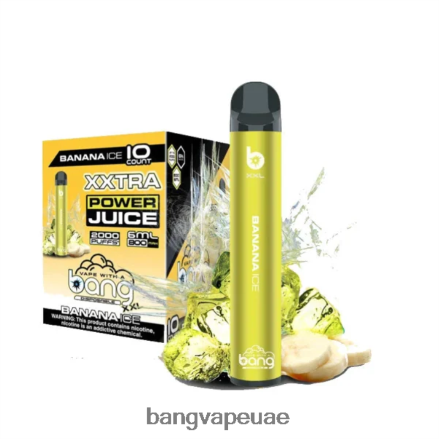 Bang Vape XXL 2000 نفث جليد الموز - Bang Box Vape Price RLB6JT13