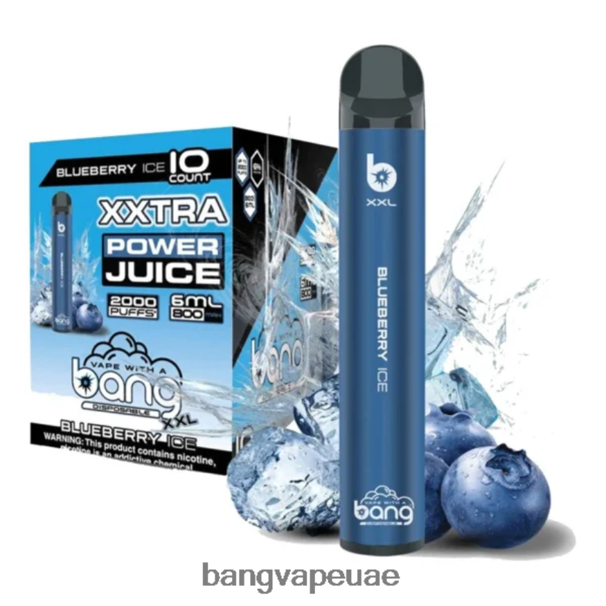 Bang Vape XXL 2000 نفث جليد التوت - Vape Gang Flavors RLB6JT14